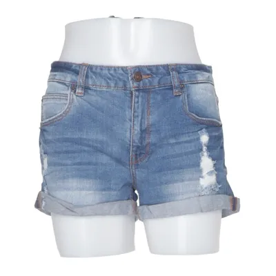 Denim shorts (Blue) from Pull & Bear Denim