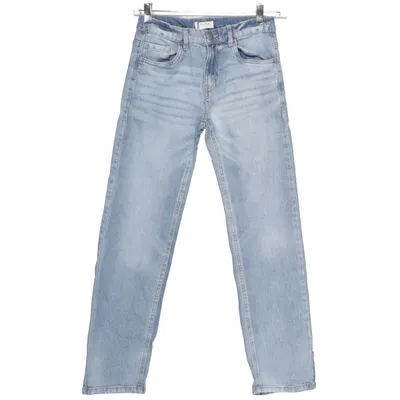 Jeans (Blå) från Lindex Bomull, Elastan