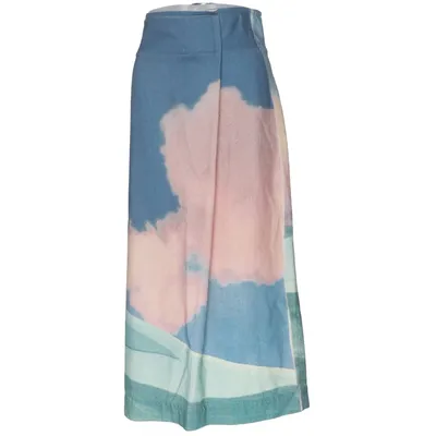 Kjol (Blå, Rosa, Grön, Flerfärgad) från Sportmax Bomull