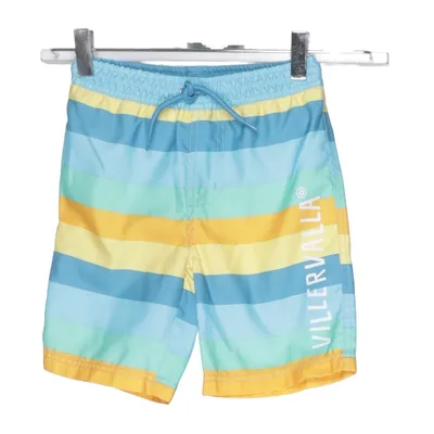 Zwemshort (Blauw, Geel, Groen) van Villervalla Polyester
