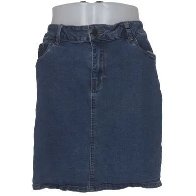 Jeansnederdel (Blå) fra Vero Moda Denim Bomuld