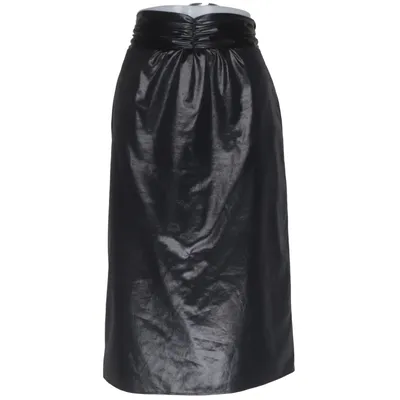 Maxi skirt (Black) from Le Kress Polyester