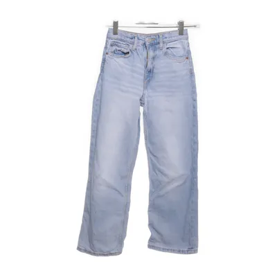 Spijkerbroek (Blauw) van H&M Katoen, Elastaan