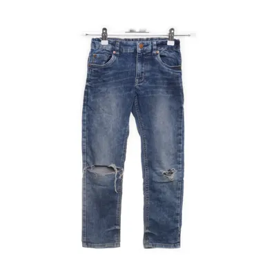 Jeans (Blå) från Regular by Lindex Bomull, Elastan, Polyester