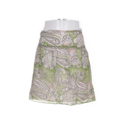 Skirt (Green, Multicolored) from Xdye Cotton, Polyester