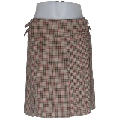 Kjol (Brun, Röd) från Hirsch Elastan, Polyester, Viskos