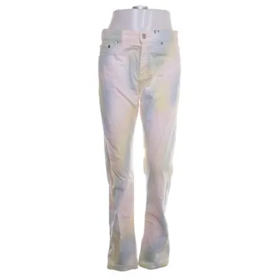 Jeans (Rosa, Flerfärgad) från Ganni Polyester, Bomull
