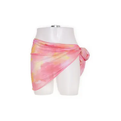 Sarong (Rosa, Gul) Elastan, Polyester