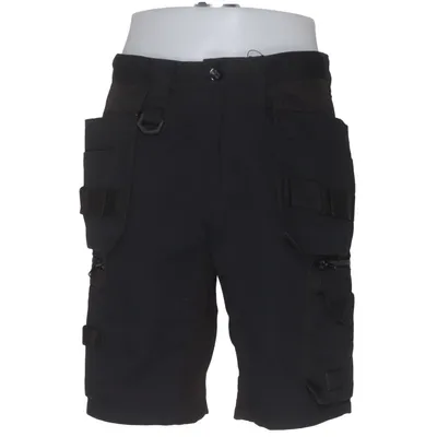 Korte werkbroek (Zwart) van Bluewear Katoen, Polyester