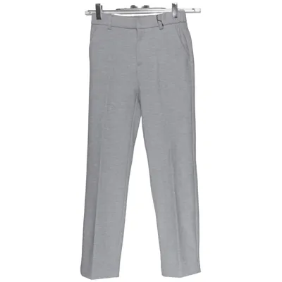 Suit pants (Gray) from Zara Elastane, Polyester, Viscose