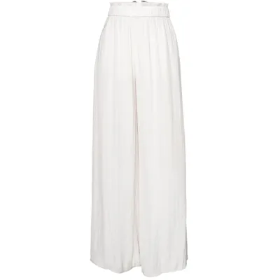 Pantalon patte d'éléphant (Beige) de Zara