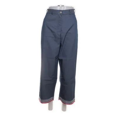 Byxor (Blå) från Ulla Popken Bomull, Elastan, Polyester