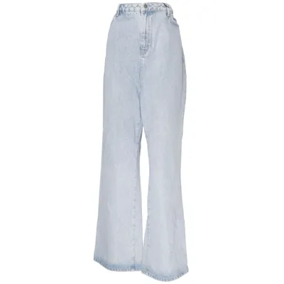 Spijkerbroek (Blauw) van Boohoo Blue Katoen