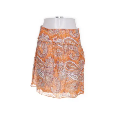 Skirt (Orange, Multicolored) from Xdye Cotton, Polyester
