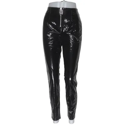 Vinyl pants (Black) from Calzedonia Elastane, Polyester, Polyurethane