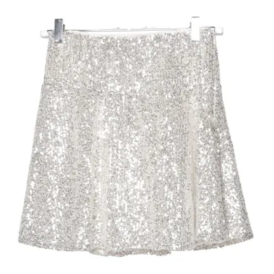 Kjol (Silverfärgad) från Lindex Kids Polyester