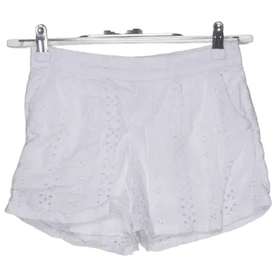 Korte broek (Wit) van Abercrombie & Fitch Katoen, Viscose