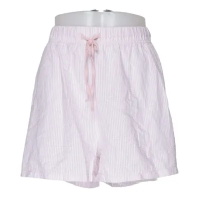 Short de pyjama (Rose, Blanc) de Action Coton, Polyester