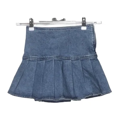 Jupe en jean (Bleu) de H&M Dubster Coton, Élasthane