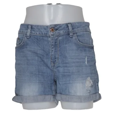 Short en jean (Bleu) de Denim by Lindex Coton, Élasthane