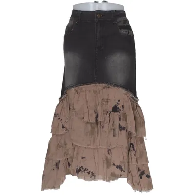 Denim skirt (Adela) from Melmelli Cotton, Elastane