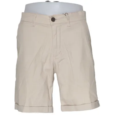 Korte broek (Beige) van These Glory Days Katoen, Elastaan