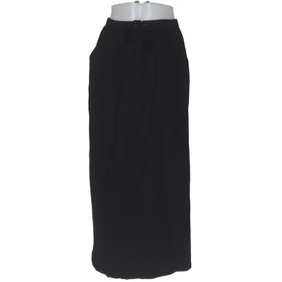 Maxi skirt (Black) from Cotonel Cotton, Polyester