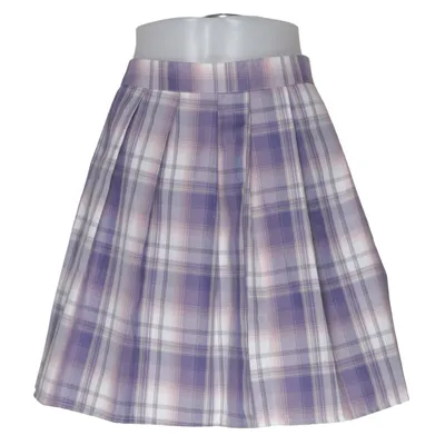 Nederdel (Blå, Hvid, Pink) fra Romwe Polyester