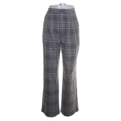 Bukser (Grå, Flerfarvet) fra Anine Bing Polyester, Viscose, Uld, Elastan