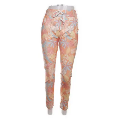 Pants (Orange, Multicolored) from Unimoda Cotton, Elastane