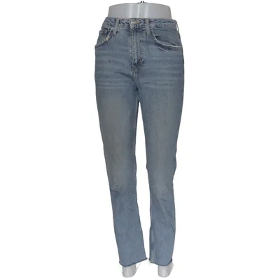 Jeans (Blå) från Zara Denim Bomull, Elastan