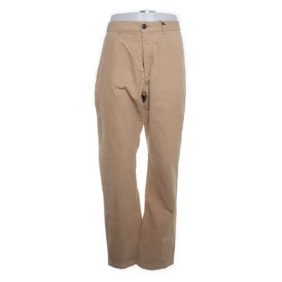 Corduroy broek (Beige) van East West Katoen, Elastaan