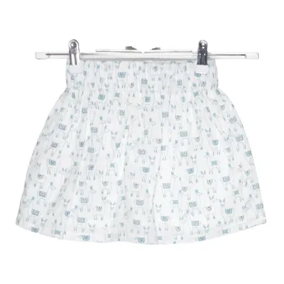 Jupe (Blanc, Bleu) de Pigeon Coton biologique