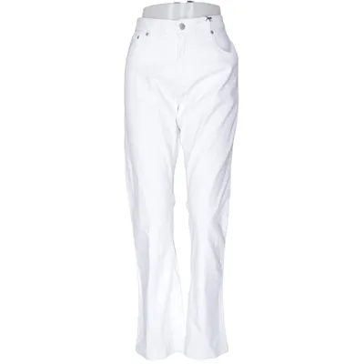 Jeans (Vit) från Jonna B Bomull, Elastan