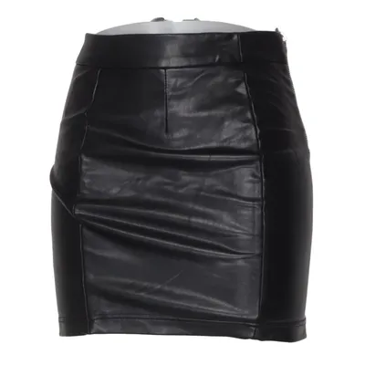 Laknederdel (Sort) fra FB Sister Elastan, Polyester, Polyurethan