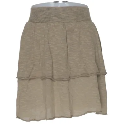 Rok (Beige) van Zara Knit Katoen, Polyamide
