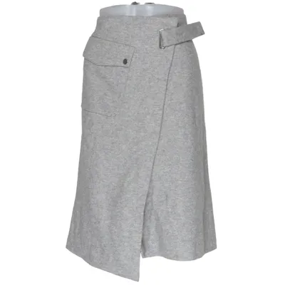 Slå om-nederdel (Grå) fra Filippa K Polyamid, Polyester, Viscose, Uld
