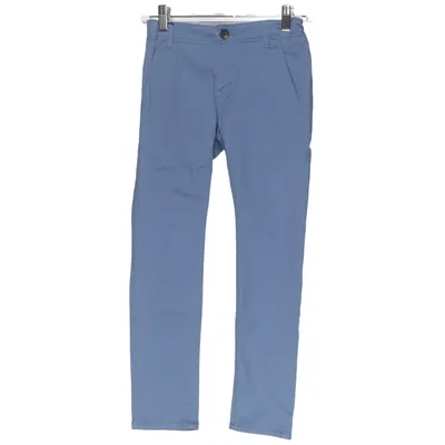 Chinos (Blå) från Lindex Kids Bomull, Elastan