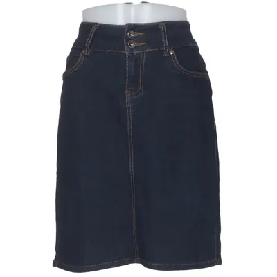 Spijkerrok (Blauw) van Miss Miss Katoen, Elastaan, Polyester
