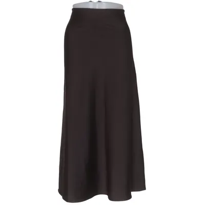 Jupe longue (Marron) de Lindex Élasthane, Polyester