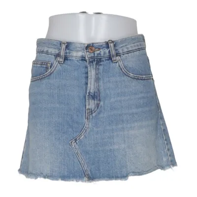 Jupe en jean (Bleu) de Pull & Bear Denim Coton