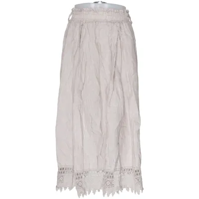 Jupe longue (Beige) de Prodotto Italiano Lin