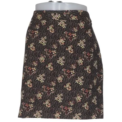 Nederdel (Sort, Flerfarvet) fra Papaya Bomuld, Elastan, Polyester