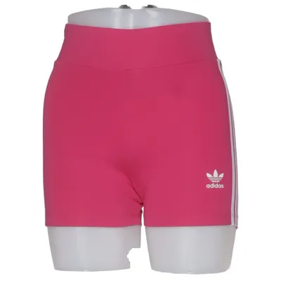 Short de sport (Rose, Blanc) de Adidas Élasthane, Polyester