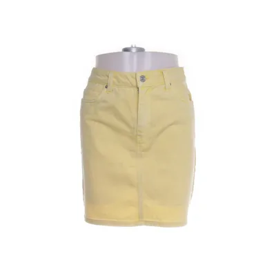 Spijkerrok (Geel) van Vero Moda Denim Katoen