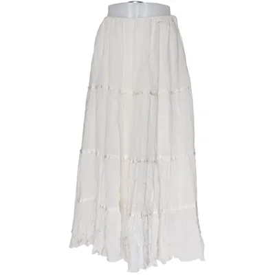 Jupe longue (Beige) de Vintage Stories Viscose