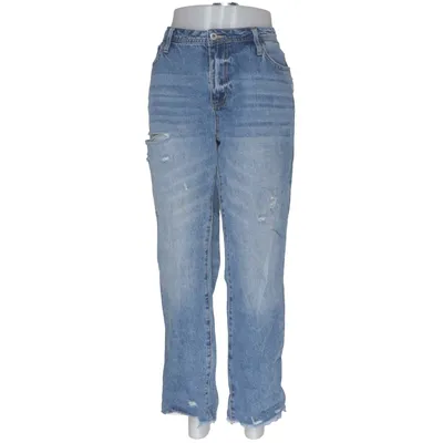 Jeans (Blue) from Flamingo Cotton, Polyester, Viscose