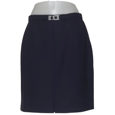 Pennkjol (Blå) från Nienhaus & Lotz Elastan, Polyester, Viskos
