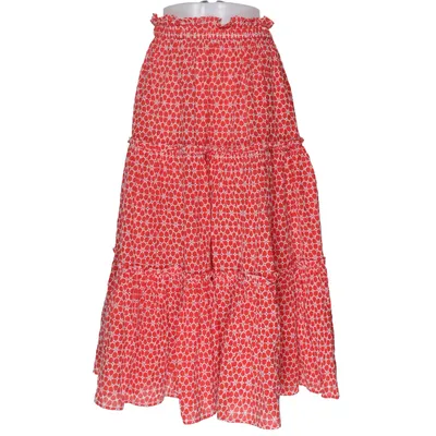 Jupe (Rouge, Blanc) de Lisa Marie Fernandez Coton