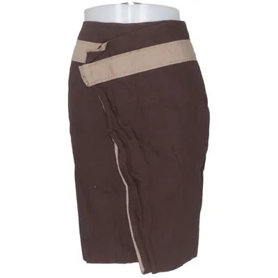 Omlottkjol (Brun, Beige) från Adolfo Dominguez Bomull, Polyester, Viskos